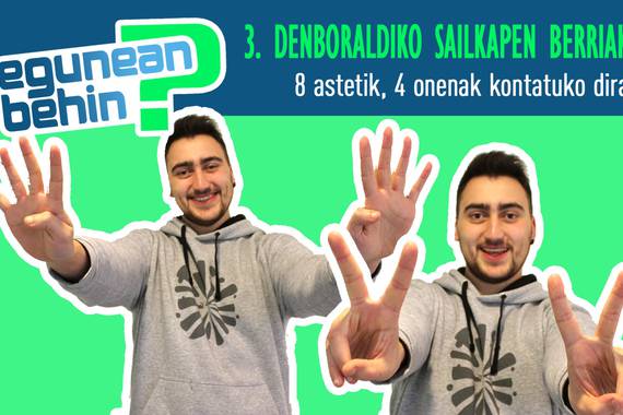 20.03: Egunean Behin jokoaren itzulera