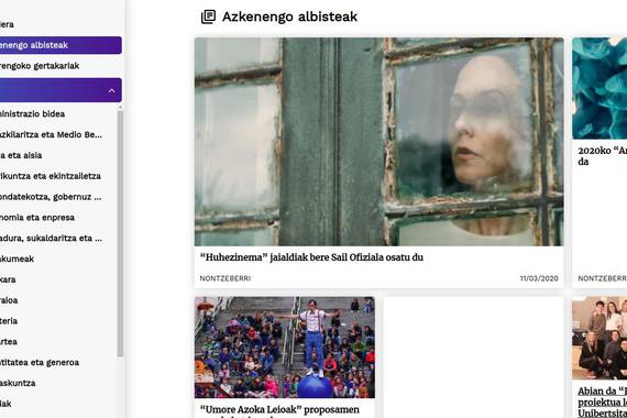 Tentu, informazio agregatzaile elebiduna