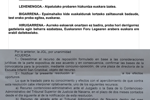 Administrazioan ere, azterketak euskaraz!