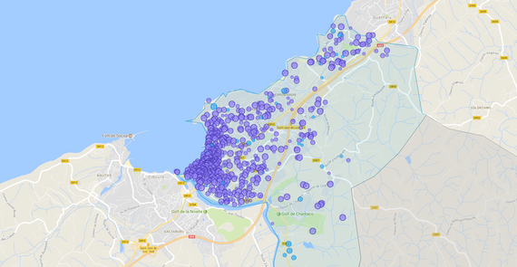 Euskal hiriburuetan 3.500 etxebizitza alokairuan Airbnb webgunearen bidez, iaz baino %15 gehiago