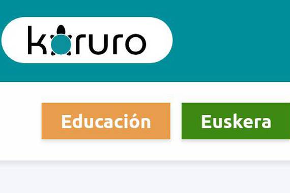 Koruro, hezkuntzara zuzendutako webgune bat