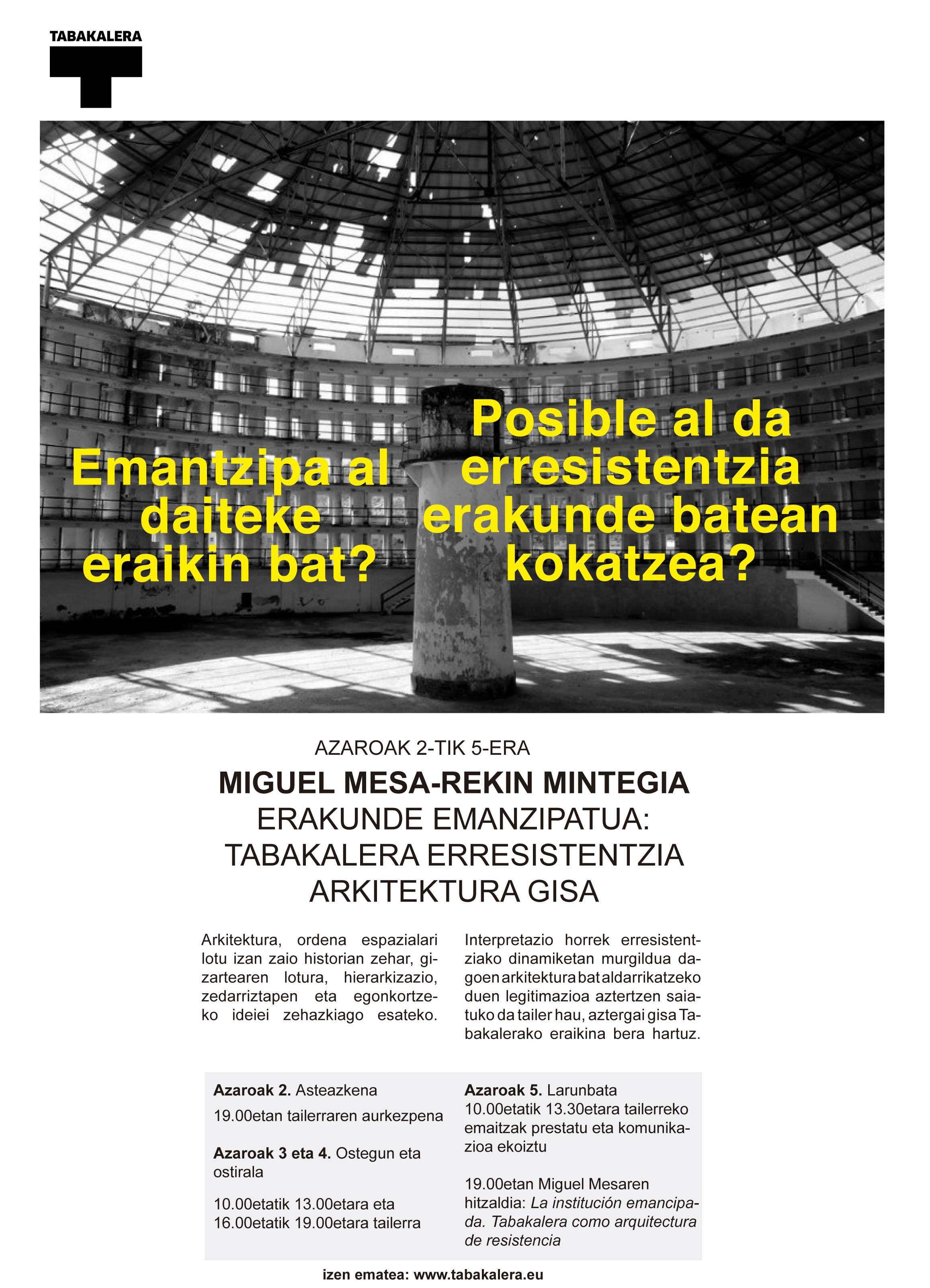 Hiria eta beste politikak 2016 euskaraz
