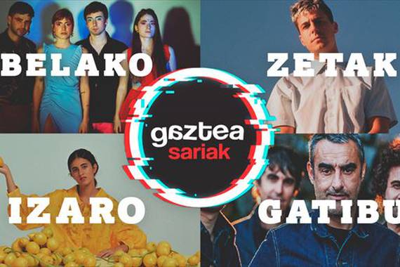 Gaztea Sarietan, Zetak eta Izaro garaile nagusiak