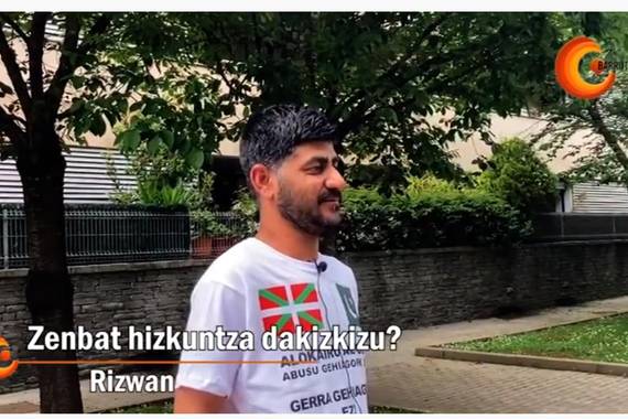 Barrutzen, atzerriko ekintzaileak euskararen normalizazioan lanean