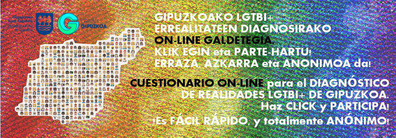 Gipuzkoako LGTBI+ errealitate anitzen diagnostikoa egiten lagundu