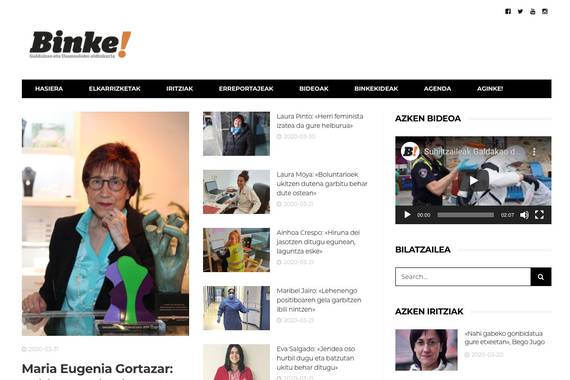 Binke.eus, Galdakao eta Usansoloko tokiko informazioa