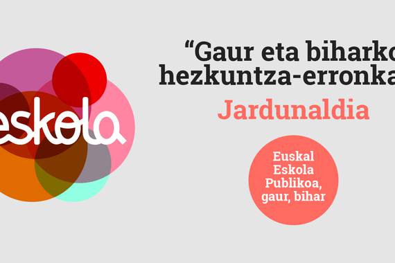 Gaur eta biharko hezkuntza erronkak, jardunaldia Bilbon