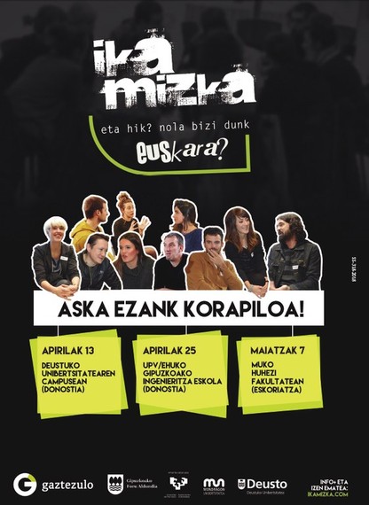 Ika-Mizka egitasmoaren 2018ko edizioa, apirilean